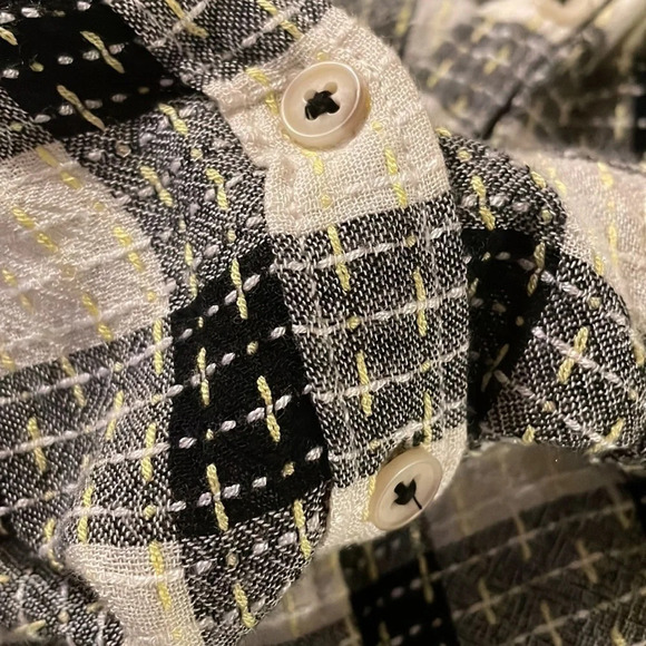 Pilcro and the Letterpress/Anthropologie Breezy Button down Medium Wool Blend - Picture 8 of 12